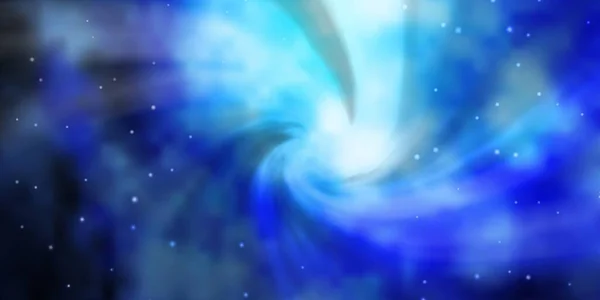 Modèle Vectoriel Bleu Clair Avec Étoiles Néon — Image vectorielle