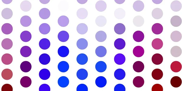 Texture Vectorielle Bleu Clair Rouge Avec Disques Illustration Abstraite Moderne — Image vectorielle