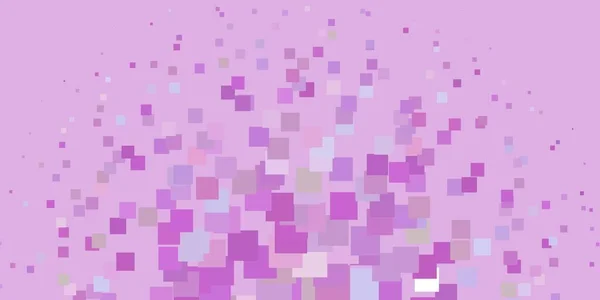 Jasnofioletowe Różowe Tło Wektora Prostokątami Abstrakcyjna Ilustracja Gradientowa Prostokątami Wzór — Wektor stockowy
