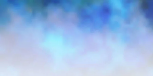 Hellblauer Vektorhintergrund Mit Kumulus Gradient Illustration Mit Buntem Himmel Wolken — Stockvektor