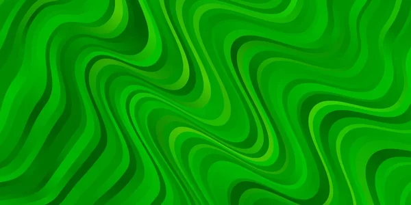 Texture Vectorielle Vert Clair Jaune Avec Des Lignes Douces Illustration — Image vectorielle