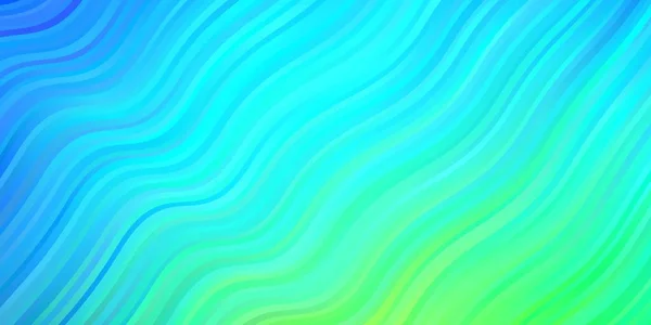 Ανοιχτό Μπλε Πράσινο Διάνυσμα Φόντο Τόξα Gradient Εικονογράφηση Απλό Στυλ — Διανυσματικό Αρχείο