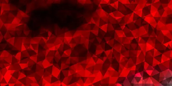 Světle Červené Vektorové Uspořádání Přímkami Trojúhelníky Trojúhelníky Abstraktním Pozadí Barevným — Stockový vektor