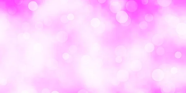 Світло Фіолетове Векторне Компонування Колами — стоковий вектор