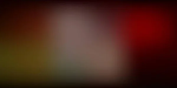 Темно Зелений Жовтий Вектор Розмито Макет Абстрактна Кольорова Ілюстрація Розмитим — стоковий вектор