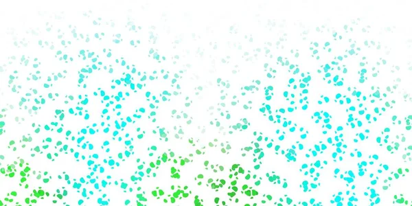 Светло Зеленый Векторный Рисунок Цветами Современная Абстрактная Иллюстрация Градиентными Случайными — стоковый вектор