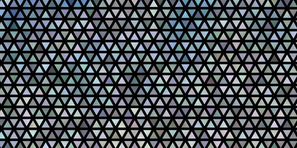 Modèle Vectoriel Bleu Clair Avec Cristaux Triangles Design Décoratif Dans — Image vectorielle