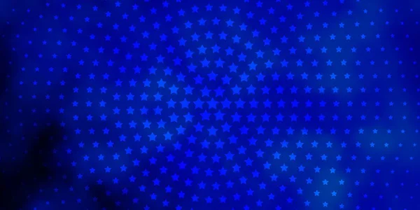 Luz Azul Vector Fondo Con Estrellas Colores — Archivo Imágenes Vectoriales