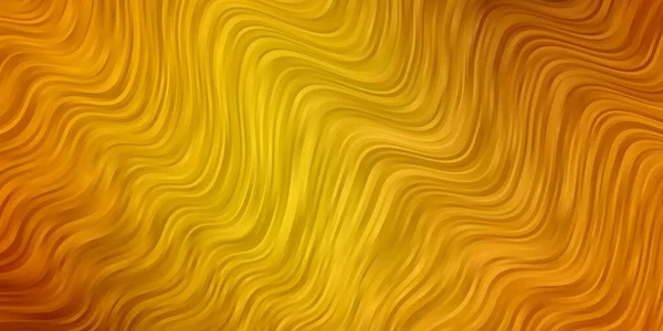 Ανοιχτό Πράσινο Κίτρινο Διανυσματικό Μοτίβο Καμπύλες Πολύχρωμη Εικονογράφηση Κυκλικό Στυλ — Διανυσματικό Αρχείο