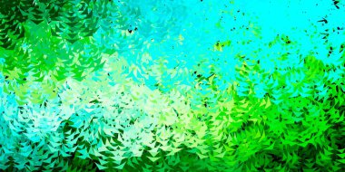 Koyu mavi vektör dokusu üçgen biçiminde. Üçgen şekilli ışıltılı soyut çizimler. Web siteleri için desen.