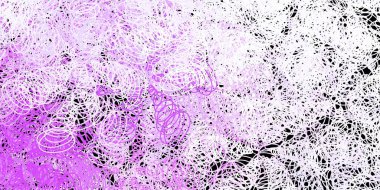 Lekeli koyu mor vektör arkaplan. Basit gradyan arkaplandaki soyut renkli diskler. Reklamlarınız için tasarım.