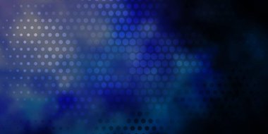 Noktalı koyu mor vektör arkaplanı.