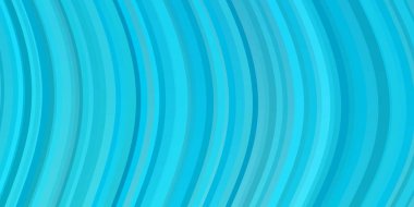 Kıvrımlı hafif Mavili vektör arkaplanı. Eğimli dairesel kavisli parlak bir illüstrasyon. Reklamınız, posteriniz, afişiniz için en iyi tasarım.