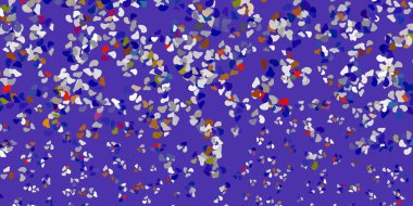 Memphis şekilli açık sarı vektör dokusu. Gradyan rastgele formlarla modern soyut illüstrasyon. Cep telefonları için arka plan.