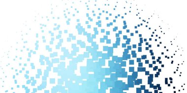 Çokgen biçiminde hafif BLUE vektör arkaplanı.