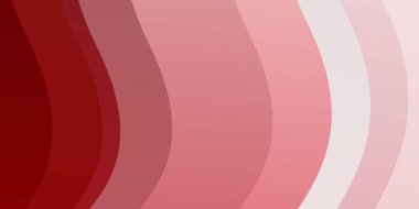 Eğimli çizgileri olan açık kırmızı vektör şablonu.