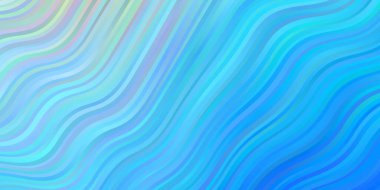 Çizgileri olan hafif BLUE vektör şablonu.