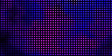 Açık Mor, diskli pembe vektör dokusu. Renkli damlaları olan soyut parlak bir illüstrasyon. Duvar kağıtları, perdeler için desen.