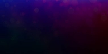 Açık mavi, daireli kırmızı vektör düzeni. Renkli çember şekilli modern soyut illüstrasyon. Web siteleri, iniş sayfaları için desen.