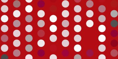 Kabarcıklı açık gri vektör arkaplanı. Parlak renkli ve soyut küreler içeren bir resim. Broşürler, broşürler için desen.