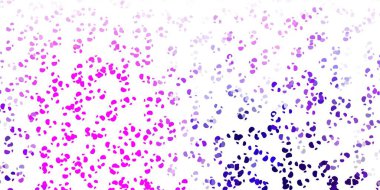 Memphis şekilli açık mor vektör dokusu. Basit gradyan şekilli renkli bir çizim. Duvar kağıdı seti için zarif tasarım.