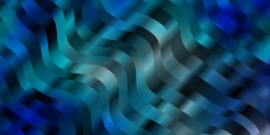 Açık Pembe, kıvrımlı mavi vektör düzeni. Gradyan eğrileri olan renkli soyut çizimler. Posterleriniz ve afişleriniz için en iyi tasarım.