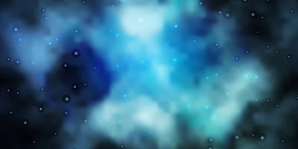 Σκούρο Μπλε Διανυσματικό Πρότυπο Αστέρια Νέον Θόλωμα Διακοσμητικό Σχέδιο Απλό — Διανυσματικό Αρχείο
