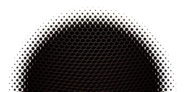 Açık kırmızı, daire şekilli sarı vektör düzeni. Renkli çember şekilli modern soyut illüstrasyon. Broşürler, broşürler için desen.