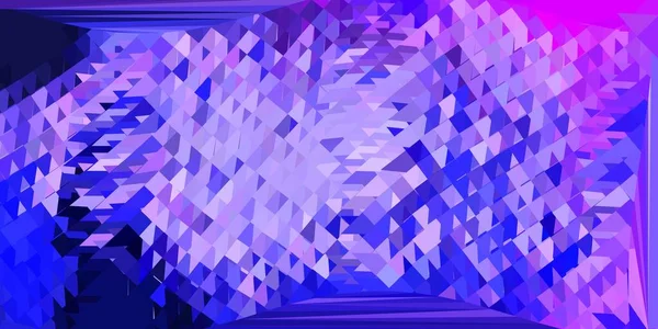 Светло Розовая Голубая Векторная Текстура Многоугольника Современная Абстрактная Иллюстрация Многоугольными — стоковый вектор