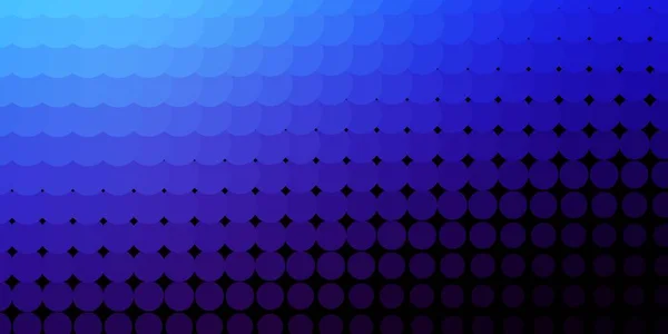 Rosa Oscuro Patrón Vector Azul Con Esferas — Archivo Imágenes Vectoriales