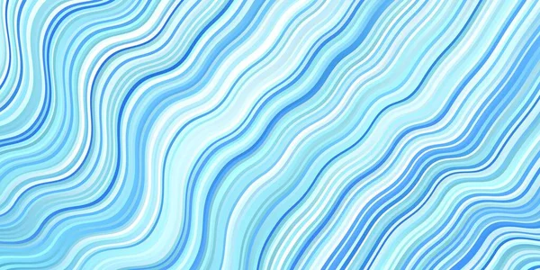 Texture Vectorielle Bleu Clair Avec Des Lignes Douces — Image vectorielle