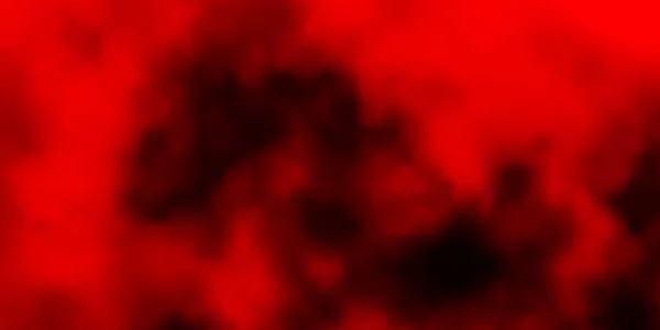 Sfondo Vettoriale Rosso Chiaro Con Nuvole Illustrazione Brillante Con Nubi — Vettoriale Stock