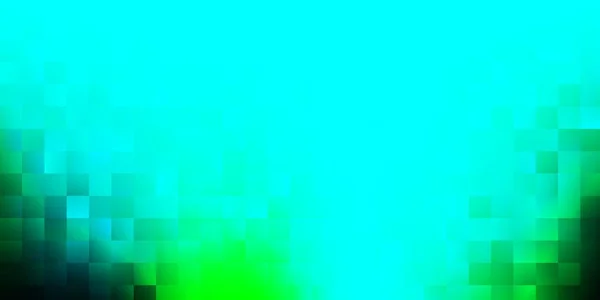 Светло Зеленый Векторный Фон Прямоугольниками Простая Иллюстрация Красочными Прямоугольниками Градиента — стоковый вектор