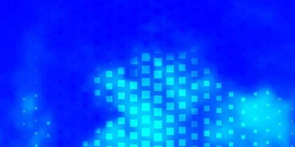 Ljus Blå Vektor Bakgrund Med Rektanglar — Stock vektor