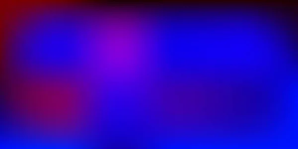 Koyu Mavi Kırmızı Vektör Eğimli Bulanık Şablon Görüntü Tarzında Renkli — Stok Vektör