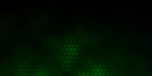 Темно Зеленая Красная Векторная Текстура Дисками Блестящие Абстрактные Иллюстрации Красочными — стоковый вектор