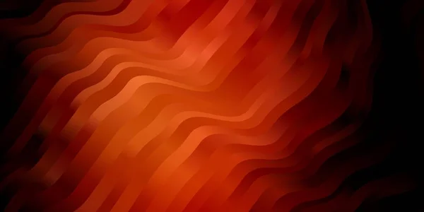 Fondo Vectorial Rojo Oscuro Con Líneas Irrisorias Ilustración Estilo Abstracto — Archivo Imágenes Vectoriales