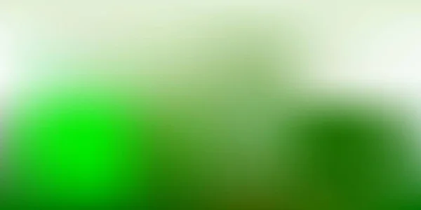 Dunkelgrüner Vektor Verschwimmt Hintergrund Abstrakte Farbenfrohe Illustration Mit Unscharfem Farbverlauf — Stockvektor