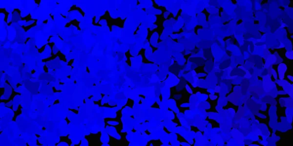 Σκούρο Μπλε Διανυσματικό Μοτίβο Αφηρημένα Σχήματα Σύγχρονη Αφηρημένη Απεικόνιση Κλίση — Διανυσματικό Αρχείο