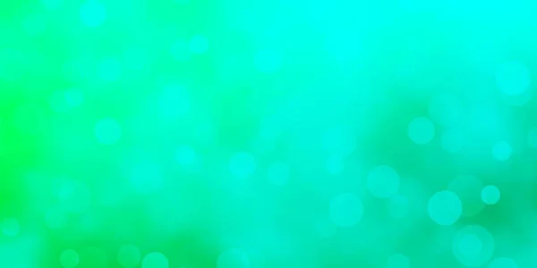 Світло Зелене Векторне Компонування Колами — стоковий вектор