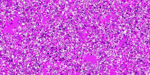 Світло Фіолетовий Рожевий Векторний Фон Різдвяними Сніжинками Абстрактні Градієнтні Барвисті — стоковий вектор