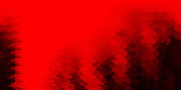 Projeto Poligonal Geométrico Vetorial Vermelho Escuro Ilustração Estilo Vidro Quebrado — Vetor de Stock