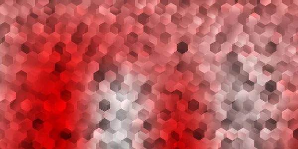 Patrón Vectorial Rojo Claro Con Formas Abstractas Formas Abstractas Coloridas — Archivo Imágenes Vectoriales