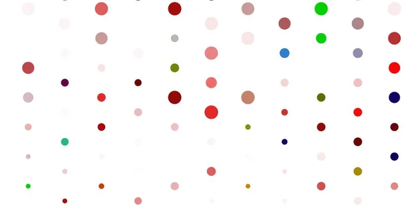 Легкий Многоцветный Векторный Шаблон Кругами Абстрактный Декоративный Дизайн Градиентном Стиле — стоковый вектор