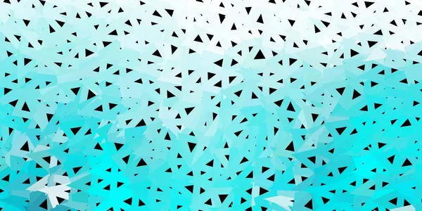 Hellgrüne Vektor Geometrische Polygonale Tapete Moderne Abstrakte Illustration Mit Polygonalen — Stockvektor