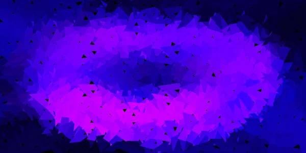 Світло Фіолетовий Рожевий Векторний Абстрактний Трикутник Сучасна Абстрактна Ілюстрація Полігональними — стоковий вектор