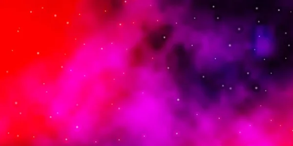 Σκούρο Ροζ Κίτρινο Διάνυσμα Υφή Όμορφα Αστέρια Λαμπερή Πολύχρωμη Απεικόνιση — Διανυσματικό Αρχείο