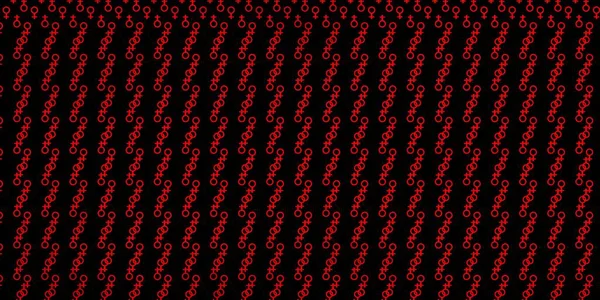 Темно Красный Векторный Шаблон Эзотерическими Признаками Красочная Винтажная Иллюстрация Градиентной — стоковый вектор