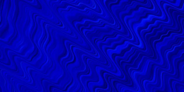 Темный Синий Векторный Фон Кривыми — стоковый вектор