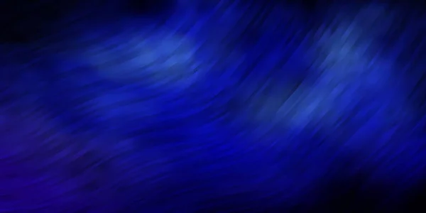 Dunkelrosa Blaue Vektortextur Mit Kreisbogen Helle Probe Mit Bunten Gebogenen — Stockvektor